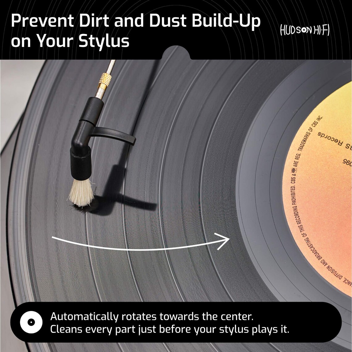 Vinyl Record Cleaning Arm Anti Static Brush for Vinyl Records Etsy