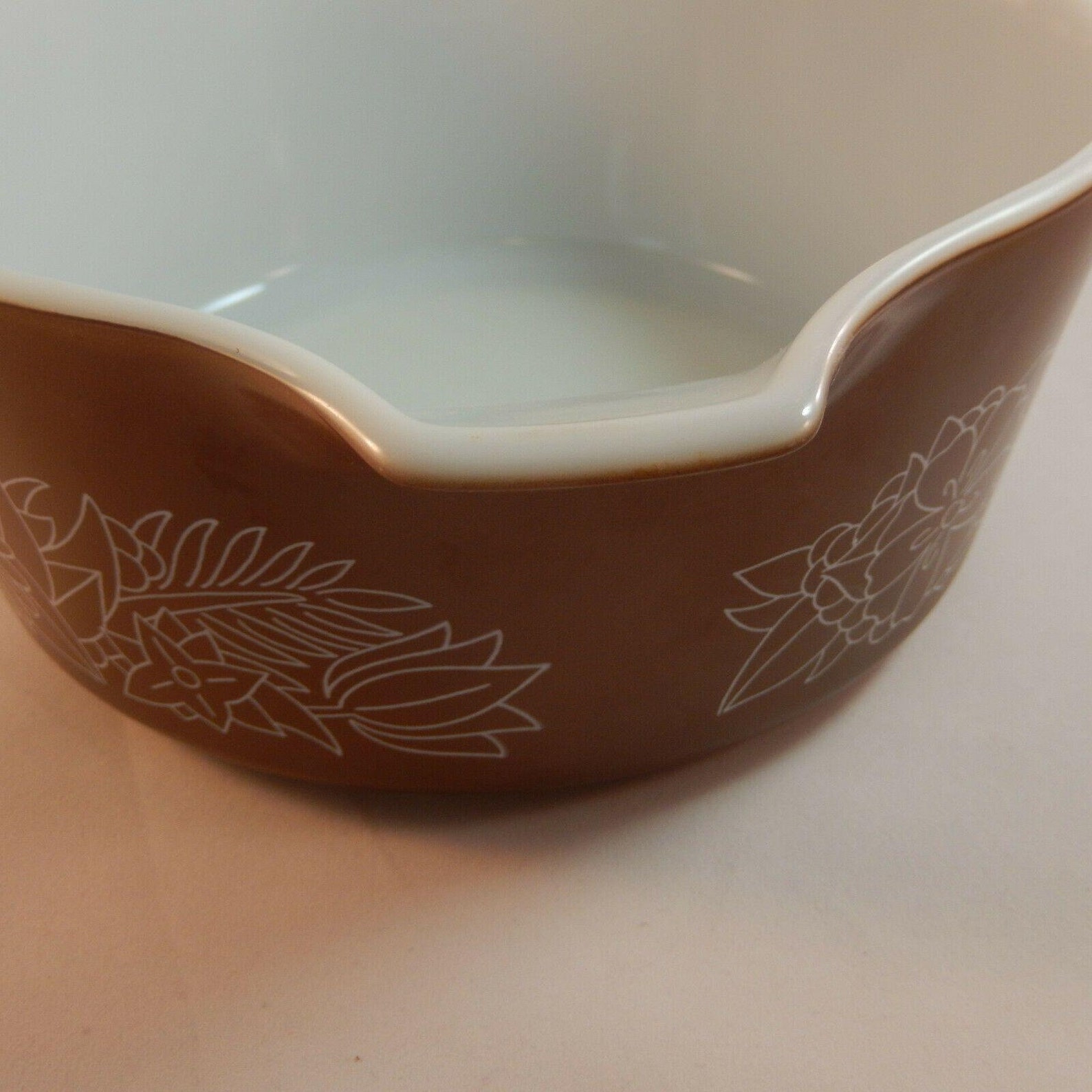 Vintage Pyrex Woodland Bowl 475 B No Lid 2 1/2 Quart 475B Etsy