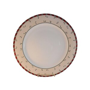 Debbie Mumm Santas Spirit Chop Plate Christmas Platter Sakura 12 1/2 Inches VTG