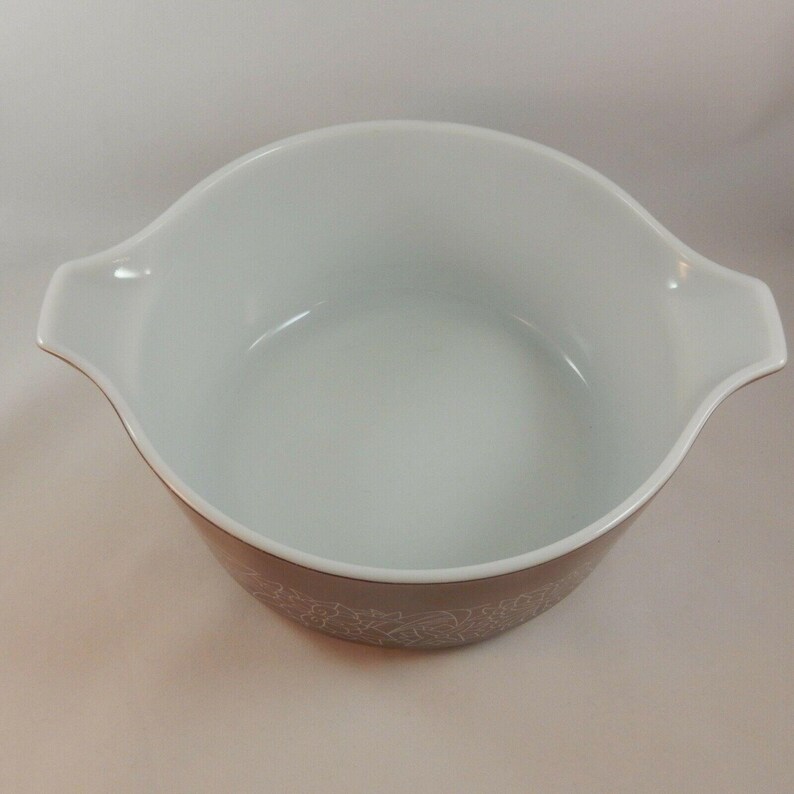 Vintage Pyrex Woodland Bowl 475 B No Lid 2 1/2 Quart 475B Etsy