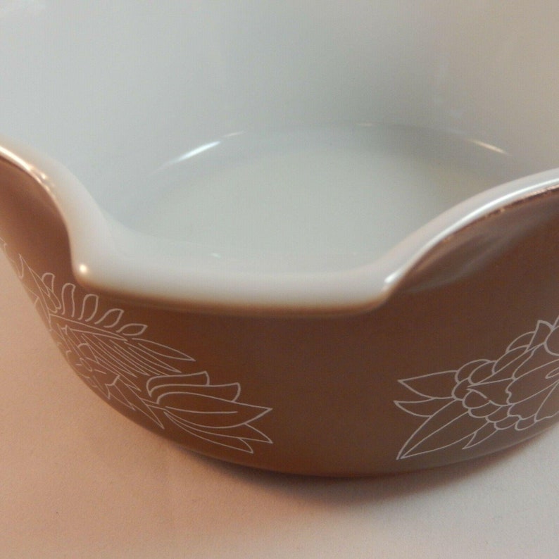 Vintage Pyrex Woodland Bowl 475 B No Lid 2 1/2 Quart 475B Etsy
