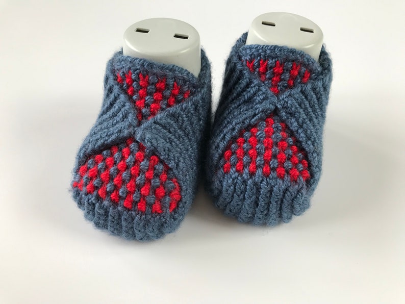 Baby Booties KNITTING PATTERN l Sizes 6-9 months Very detailed instructions Instant pdf download image 3