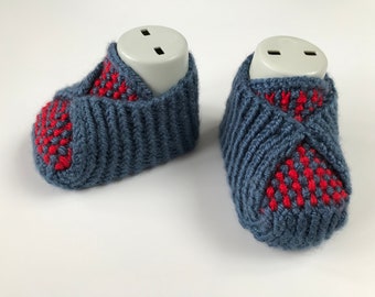 Baby Booties KNITTING PATTERN l Sizes 6-9 months | Very detailed instructions | Instant pdf download