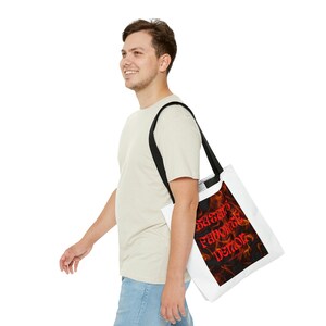 Ulubiony Demon Szatana - Mała Maggot Co. Torba Tote AOP