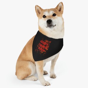 Ulubiony Demon Szatana Little Maggot Co Pet Bandana Collar