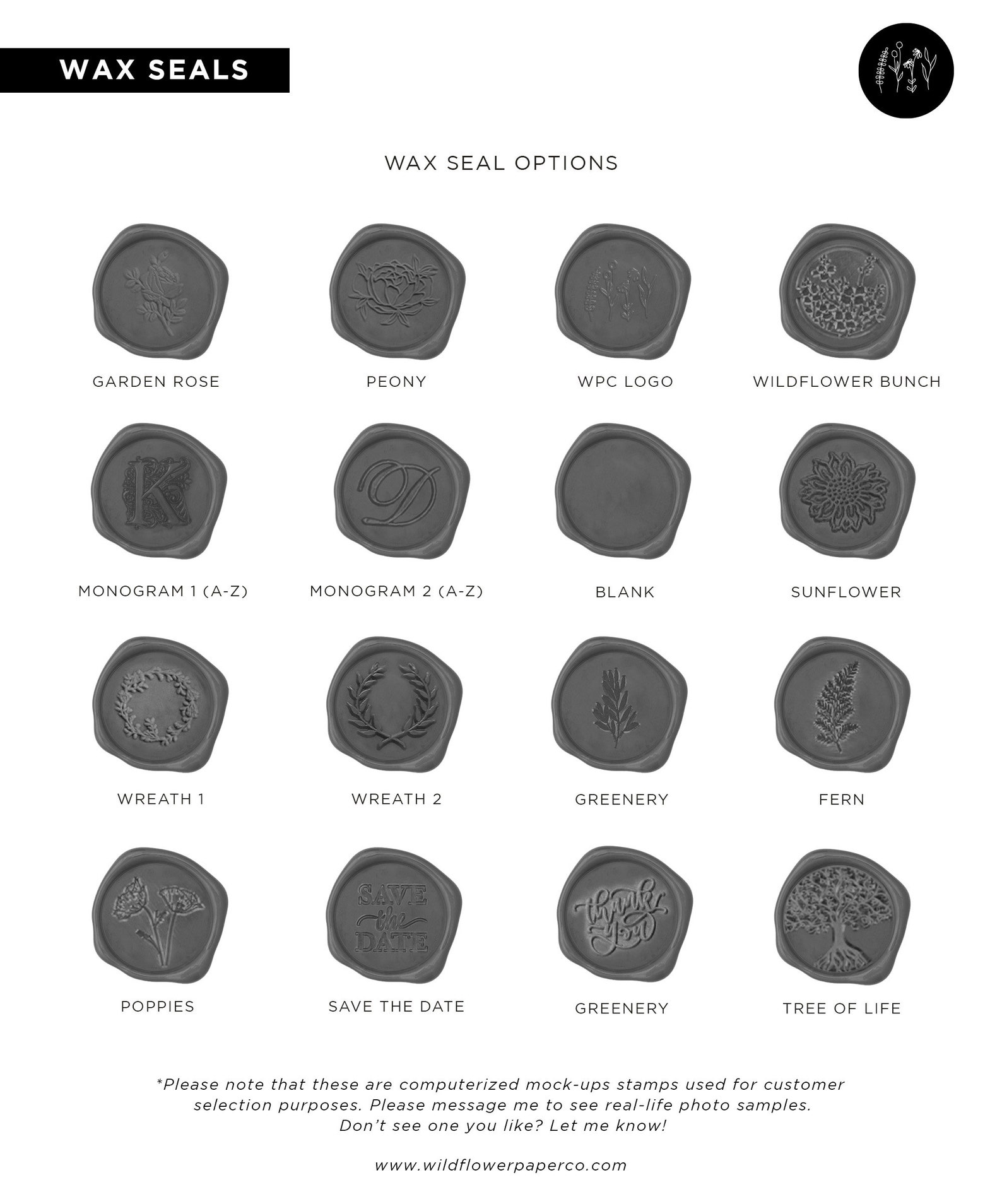 Dusty Blue Custom Wax Seal Blue Wax Seal 25 Wax Seal Set Etsy