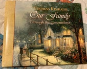 Thomas Kinkade Our Family Through the Generations, Thomas Kinkade Family Album, Family Scrapbook, Memory Album, Photo Album, Treasure Book