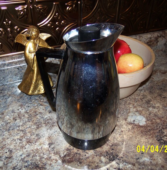Stainless Coffee Carafe 1970s Insulated 