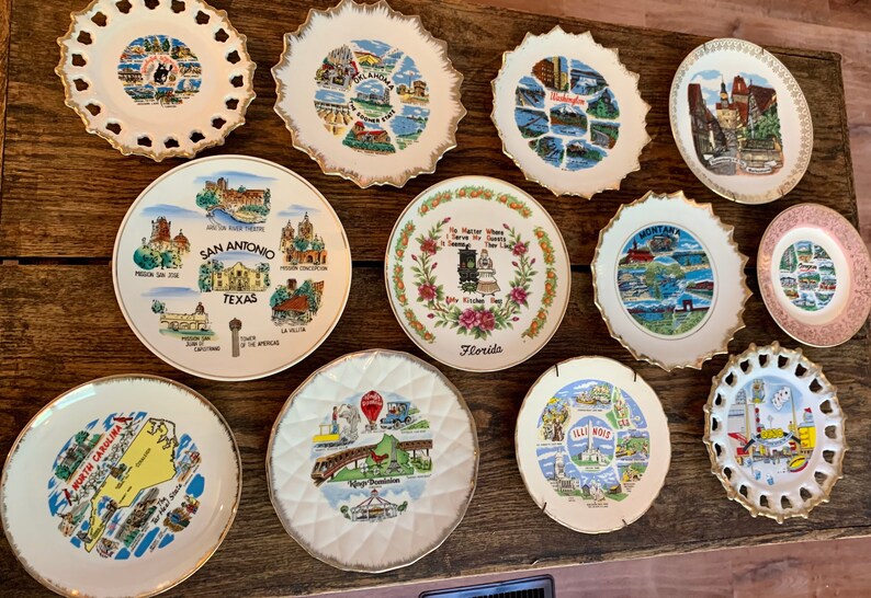 Reno Nevada Souvenir Plate Reno Souvenir Plate Truck Stop Etsy