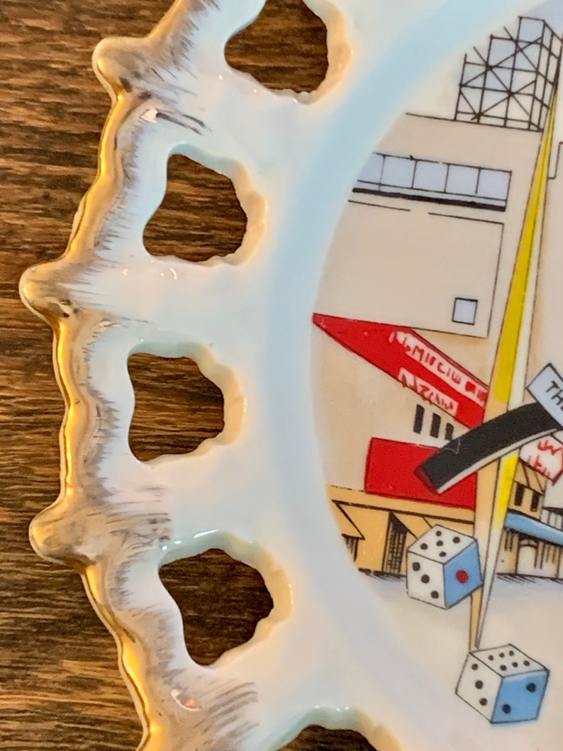 Reno Nevada Souvenir Plate Reno Souvenir Plate Truck Stop Etsy