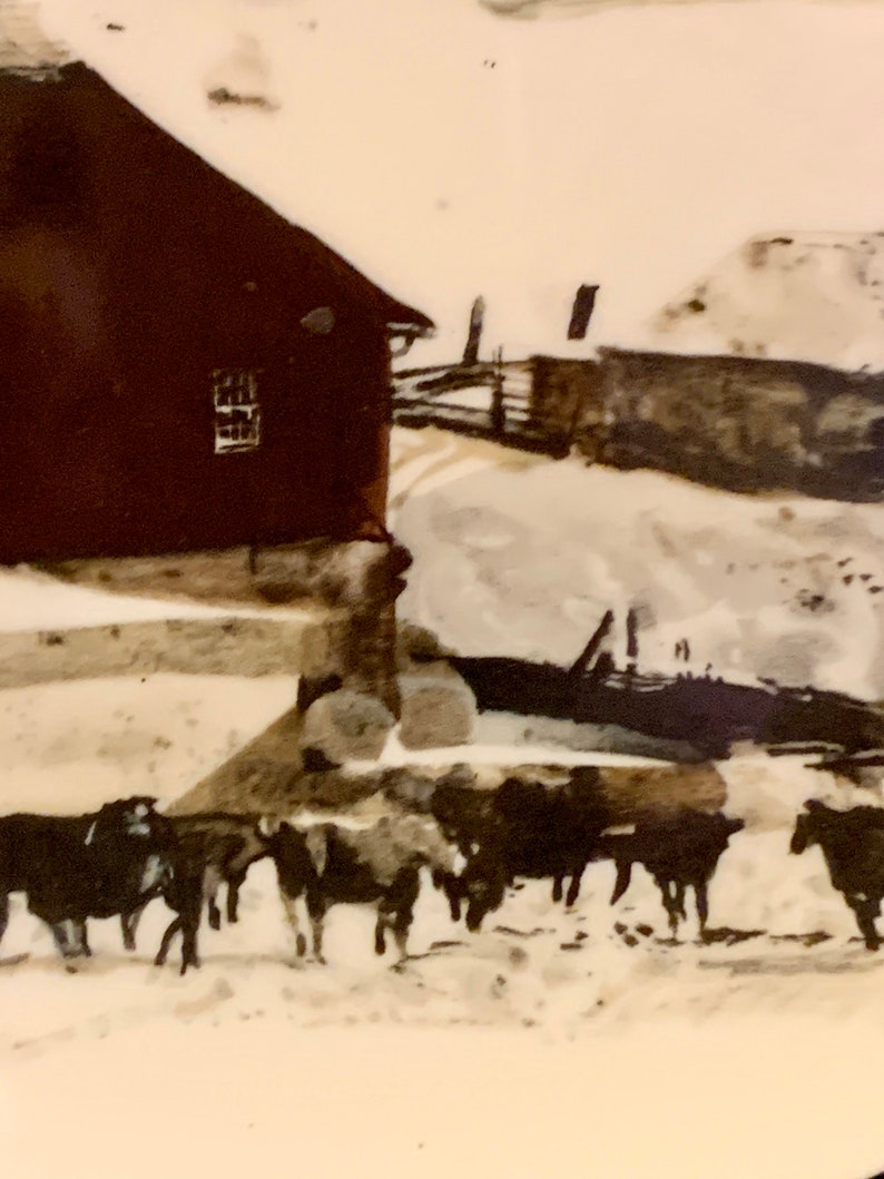 1971 The Kuerner Farm Andrew Wyeth Plate Jensen