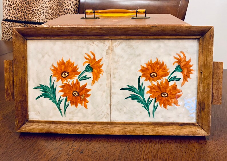 Vintage Hand Painted Tile Trivet Ceramic Tile Trivet Etsy 日本