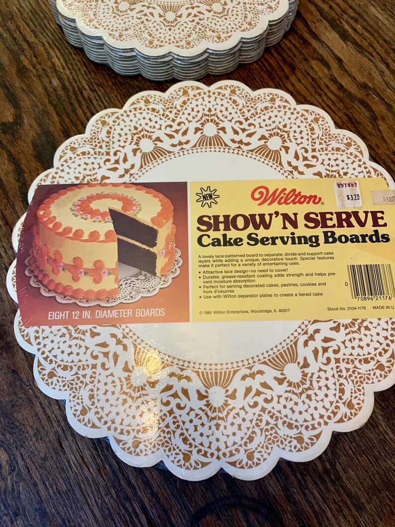 Wilton Show and Serve Wilton Cake Server Cake Serving Etsy