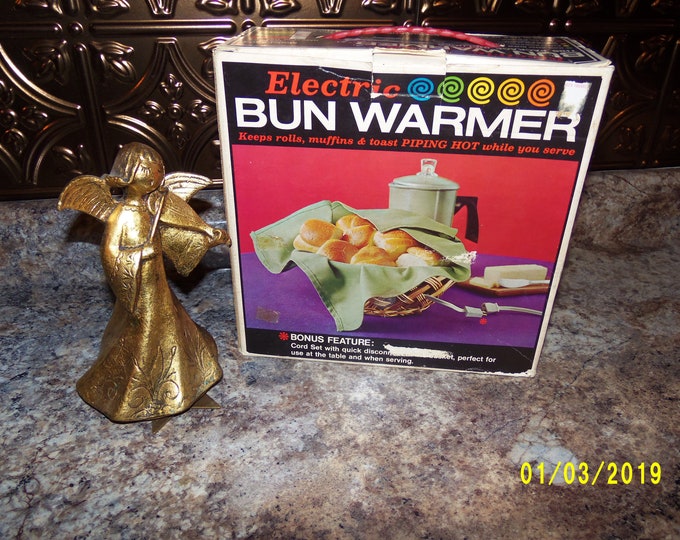 Bun Warmer Cornwall Electric Bun Warmer Handwoven Basket Etsy