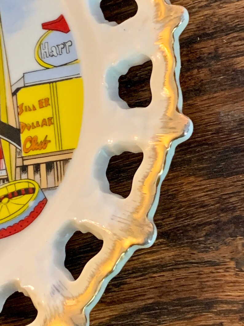 Reno Nevada Souvenir Plate Reno Souvenir Plate Truck Stop Etsy