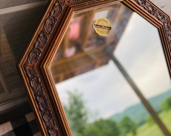 Mirror Wood Vintage Oak HomeRoots Wood Mirror • Veneer Mirror Wood Vintage Oak HomeRoots Wood Mirror • Veneer