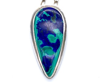 Morenci Azurite Malachite Necklace