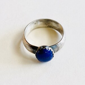 Lapis Sterling Silver Ring