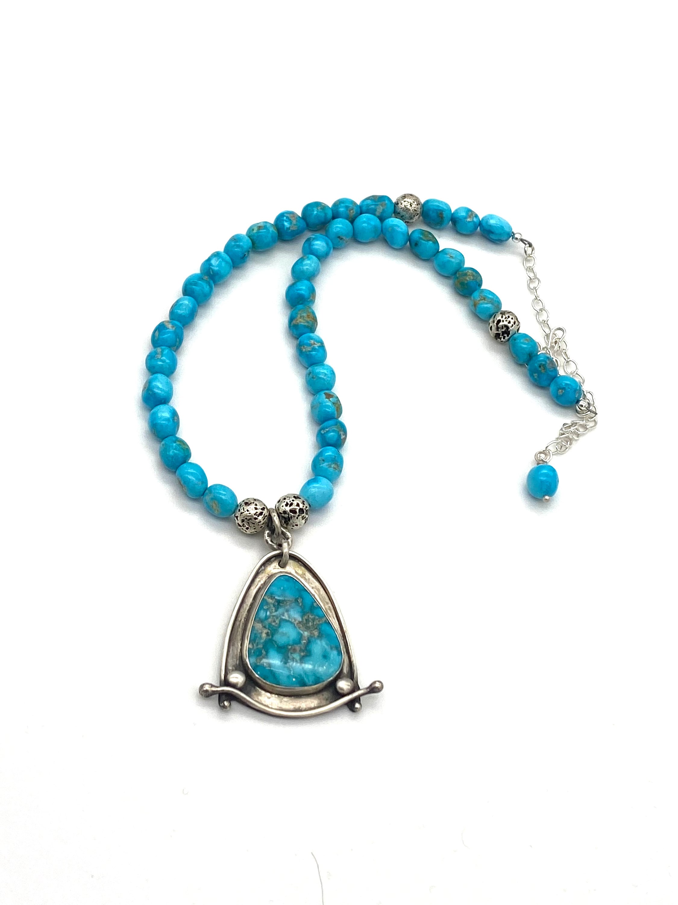 Blue Ridge Silver Turquoise Necklace