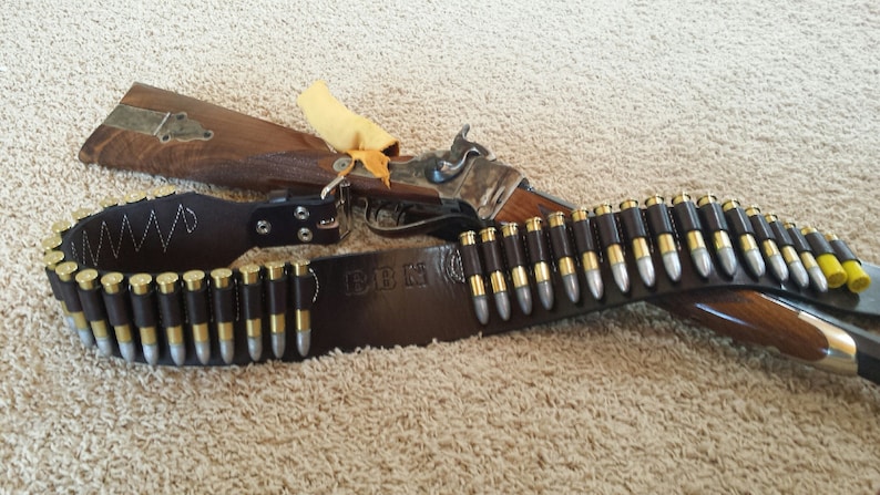 Quigley Down Under Look, Cartridge Belts 1 ply, 3-1/4 Wide, All Calibers & Shells, Custom SASS work for the Single Action Shooting Society, image 7