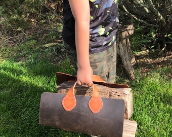 NEW! FIREWOOD & Kindling TOTE for the Kids