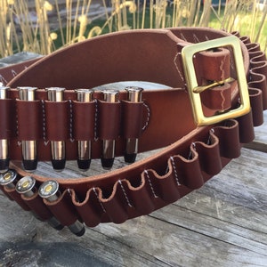 Quigley Down Under Look, Cartridge Belts 1 ply, 3-1/4 Wide, All Calibers & Shells, Custom SASS work for the Single Action Shooting Society, image 2