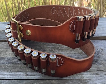 Quigley Down Under Look, Cartridge Belts 1 ply, 3-1/4" Wide, All Calibers & Shells, Custom SASS work for the Single Action Shooting Society,