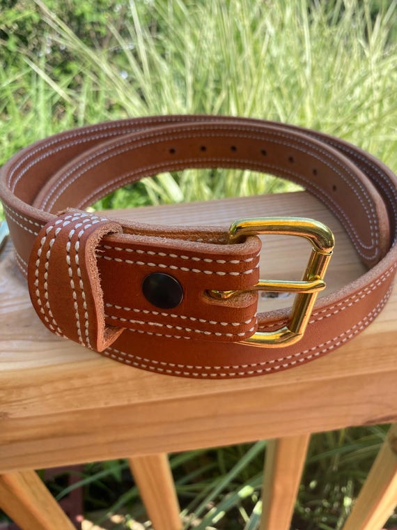 knee length dresses for ladies Pioneer Custom Leather Dress Belt • Pioneer Fit main image 0