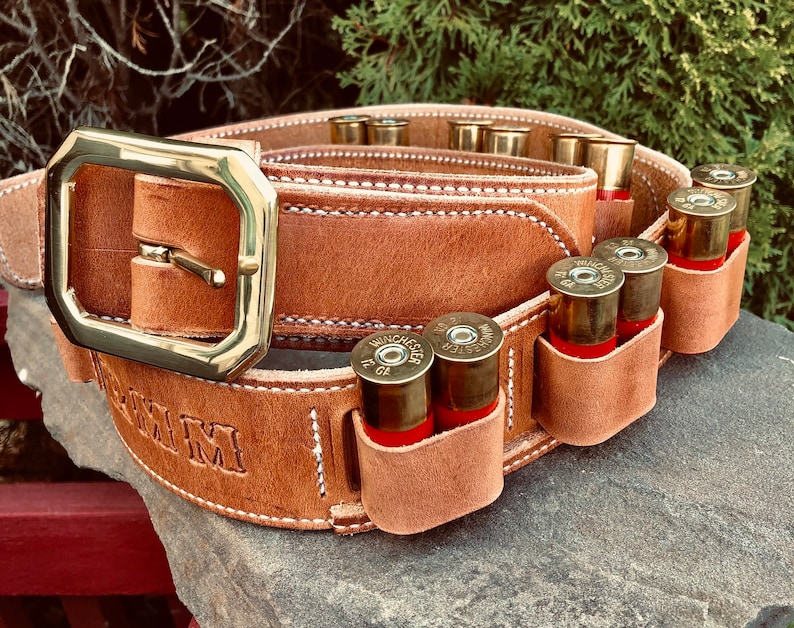 CARTRIDGE Belt For SASS shooting Shotgun Belt Ranger Style Etsy