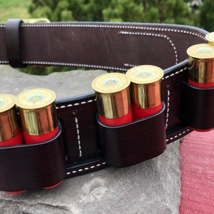 Quigley Down Under Look, Cartridge Belts 1 ply, 3-1/4 Wide, All Calibers & Shells, Custom SASS work for the Single Action Shooting Society, image 10