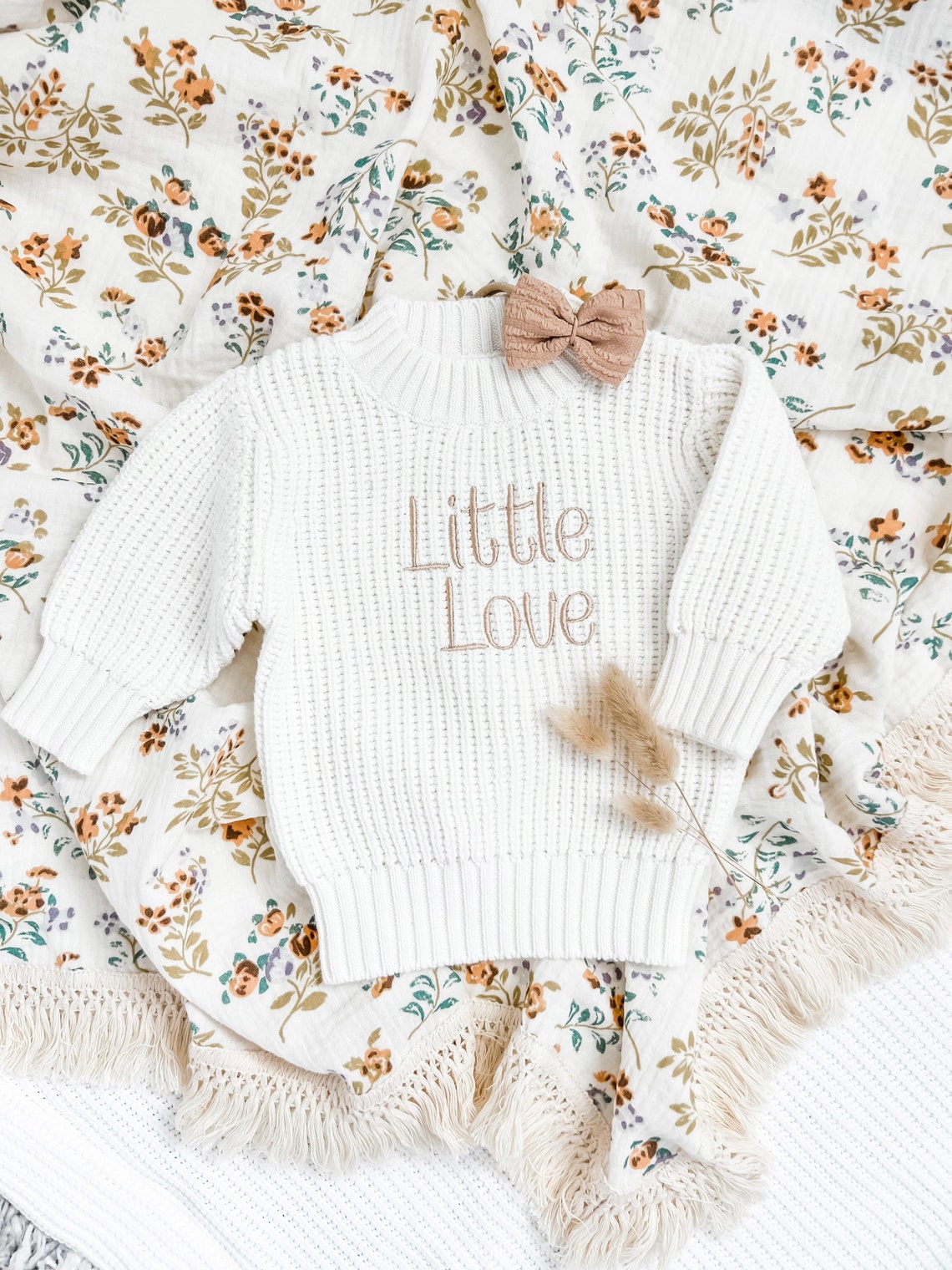 Floral Fringe Swaddles Baby Swaddles Baby Cover Floral Etsy