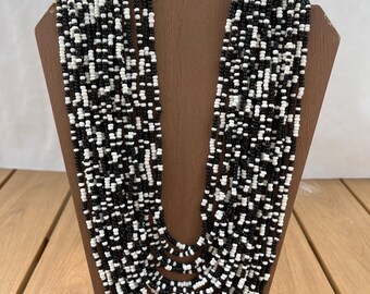 Multi-strand necklace from Samburu, Kenya