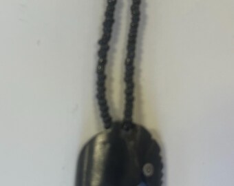 Elephant Pendant Beaded Necklace