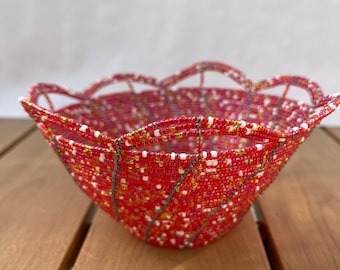 Beaded Basket