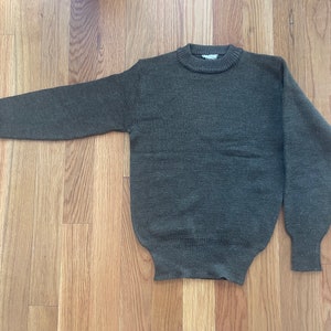 WWII 1940s French Military Wool Sweater; Size S; Never Worn/Deadstock