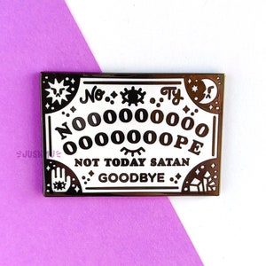 NOPE Ouija Board Enamel Pin | Halloween accessories, for Halloween