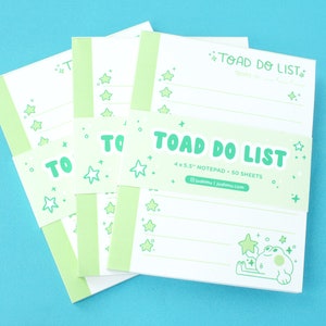 Toad Do List Notepad image 1