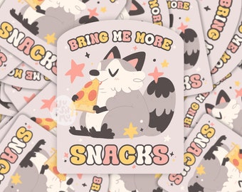 Bring Me Snacks Sticker