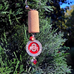 Ohio State Buckeyes Key Chain/Key Fob/Key Ring/Gift