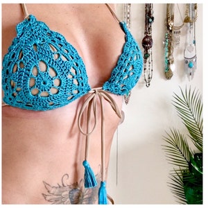 Sea Breeze Lace Bikini PDF Crochet Pattern image 4