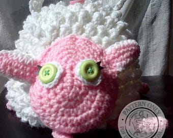 Crochet Sheep Purse Pattern PDF, Digital Download