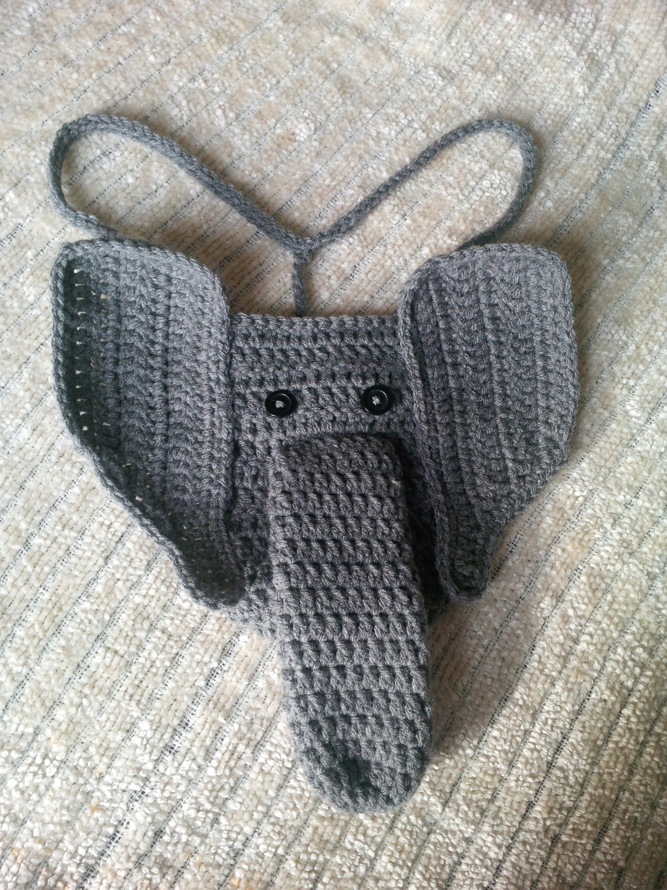 Crochet Elephant Thong -  Canada