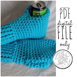 Crochet Beer Mitts Pattern
