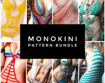 Bikini Pattern Bundle 8 Patterns 75% off