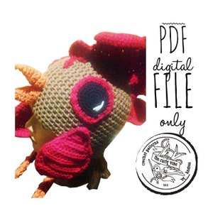 Crochet Rooster Hat Pattern