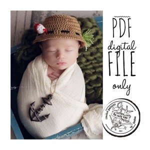 Baby Fisherman Set PDF Crochet Pattern