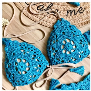 Sea Breeze Lace Bikini PDF Crochet Pattern image 8