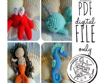 Crochet Sea Creatures PDF Pattern