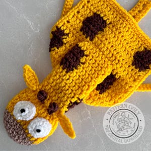 Crochet Men's Thong Pattern PDF - Giraffe Thong Gag Gift, Digital Download
