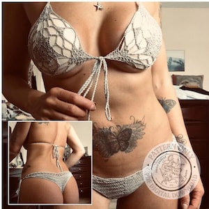 Stardust PDF Crochet String Bikini Pattern Digital File Only